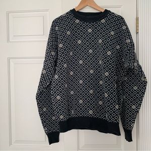 VTG Claiborne sweater AOP Australia Men Women S M L